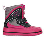 Черевики зимові для дівчинки непромокальні з мембраною / Crocs Kids AllCast Waterproof Boot (15809), Рожеві 26, фото 3