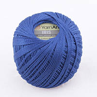 Пряжа Yarn Art Iris 20гр - 138м (922 Синий), Турция