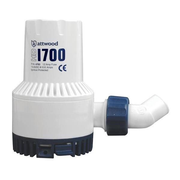 Помпа трюмна 1700GPH 12V Attwood 4730-1