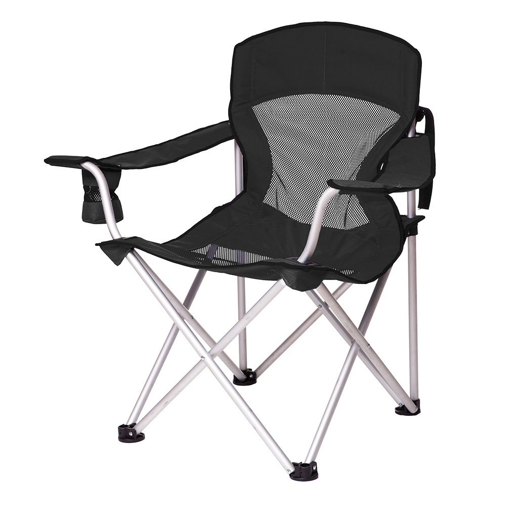 Крісло Алюм "Берег" d19 мм точка Чорний (Кількість обмежена), фото 1