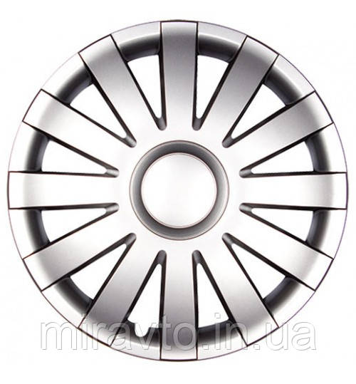 Ковпаки коліс ONYX Silver Радіус R14 (4шт) хром кільце Olszewski
