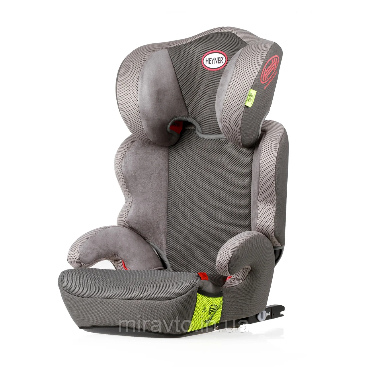 Дитяче Автокрісло до 3-12р/36кг HEYNER MAXIFIX AERO (II ! III,15-36 КГ) KOALA GREY HE 797 120