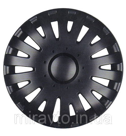 Ковпаки коліс MALACHIT Black Радіус R14 (4шт) Olszewski