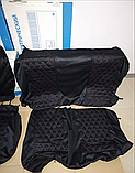 Чохли сидінь універсальні для різних авто LUXE "B" повний комплект Сині (ромби), фото 6