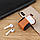 Чохол + карабін для навушників Apple AirPods 2/1 Alitek Snake Brown/Black, фото 6