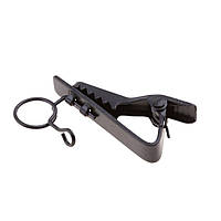 Металева кліпса для петличного мікрофона, навушників, гарнітури Alitek Clip з петлею 8 мм