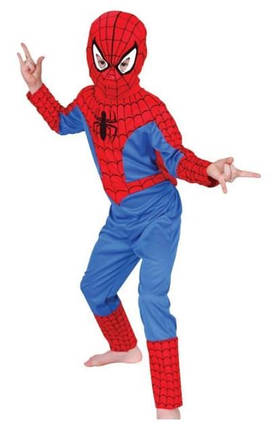 Костюм людини-павука, спайдермена. Дитячий карнавальний костюм Spider man, фото 2