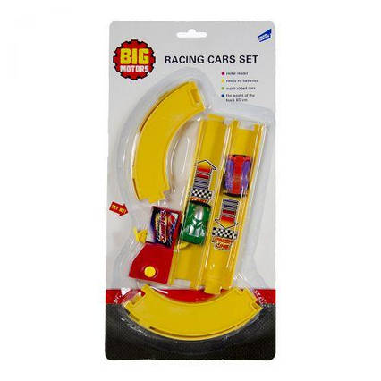 Ігровий дитячий набір іграшковий мініавтрек «Кольцеві перегони» 2568
