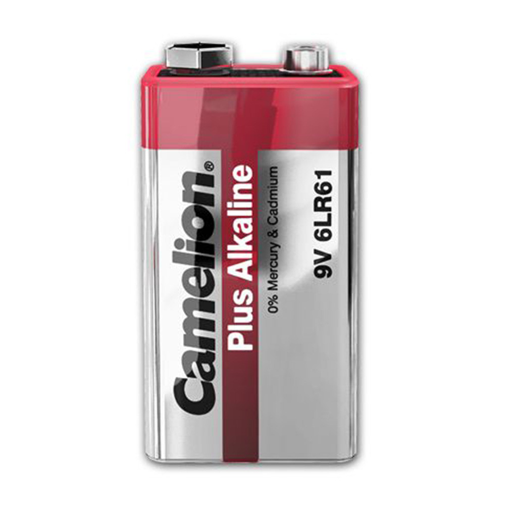 Батарейка Camelion 6LR61 Plus Alkaline 9V Krona, Red