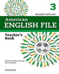 American English File Second Edition 3 teacher's Book with Testing Program CD-ROM