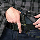 Тактична фланелева сорочка в клітинку LA Police Gear Atlas Flannel Medium, Carbon Grey, фото 6