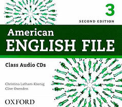 American English File Second Edition 3 Class Audio CDs