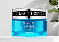 Крем для обличчя Venzen з Гіалуроновою Кислотою, захисний з Антивіковим ефектом, 50g