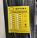Хомут пластиковий чорний 8*300мм, (кабельна стяжка) OPTIMA, Україна, фото 6
