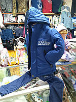Короткая Куртка для мальчика осень зима размер 104 110 116 134 140