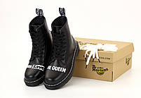 Боти Dr. Martens 1460 Sex Pistols God Save the Queen жіночі і чоловічі черевики Ін Мартінс 1460 чорні унісекс, фото 2