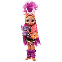 Лялька Cave Club Роралей і тигреня Ферелл з аксесуарами Mattel GNL84