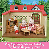 Ігровий набір Сильванія Фемелі Комфортна Вітальня Calico Critters Comfy Living Room, фото 2