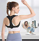 Коректор постави AOLIKES для спини з регуляторною підтримкою ключиці 3107, фото 6