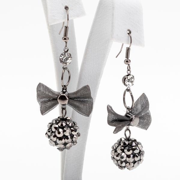 Сережки Бант і Куля, фото 1