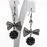 Сережки Бант і Куля, фото 2