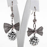 Сережки Бант і Куля, фото 3