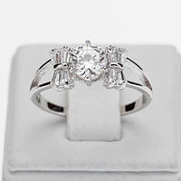 Кільце Родій ХР Бантики Цирконій