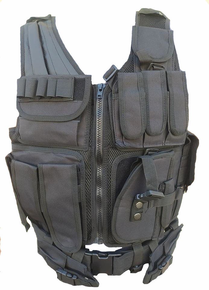 Жилет тактичний розвантажувальний Tactic (g-tac black)