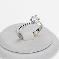 Кільце Біле Цирконія