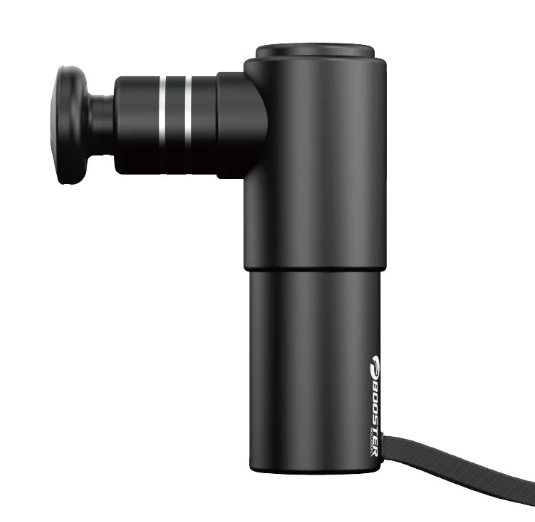 Перкусійний масажер тригерних точок Booster Mini 2500 маг Масажний пістолет 4 насадки