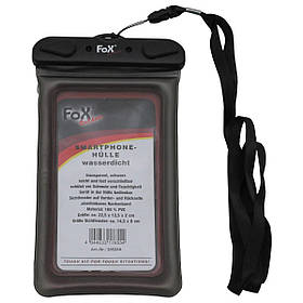 Водонепроникний чохол для телефону Smartphone Bag, waterproof, transparent, black Чорний