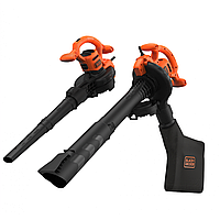 Повітродув/пилосос садовий електричний BLACK+DECKER BEBLV260, 2600 Вт