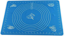 Килимок силіконовий для випічки розкачувальний 64*45*0.01 см HH-667