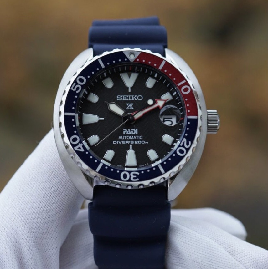 Seiko SRPC41 Prospex PADI Mini Turtle Diver Automatic ID