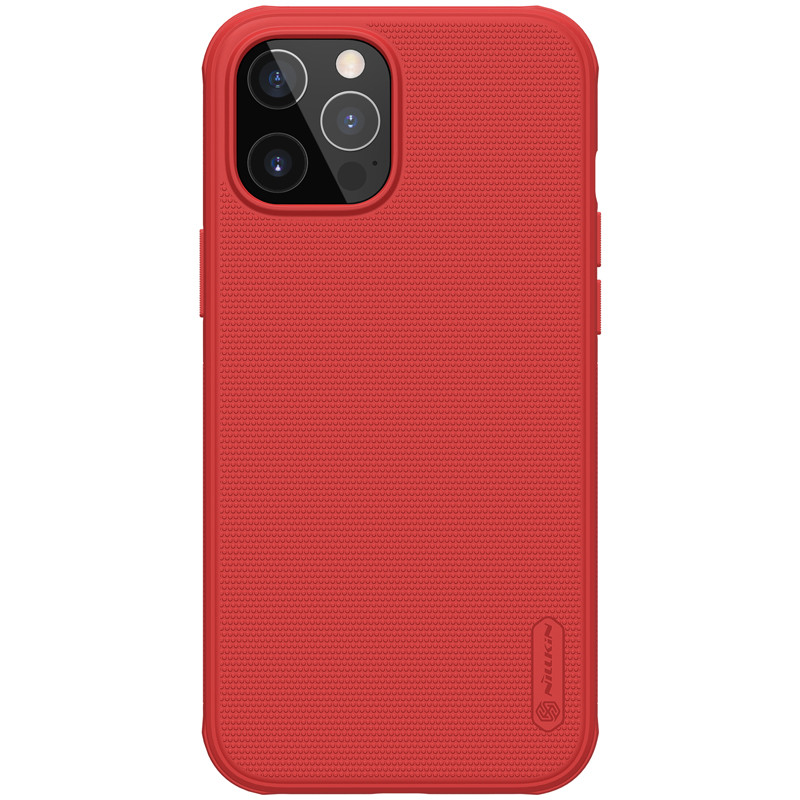 Nillkin iPhone 12 Pro Max (6.7") Super Frosted Shield Pro Red Чехол Бампер