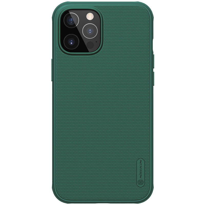Nillkin iPhone 12 Pro Max (6.7") Super Frosted Shield Pro Green Чехол Бампер