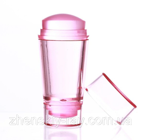 Штамп силіконовий двосторонній із трафаретом