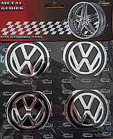 Силиконовые наклейки на колпаки и диски Volkswagen