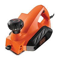 Рубанок BLACK+DECKER KW712KA, 650 Вт, 0-2 мм, 82 мм