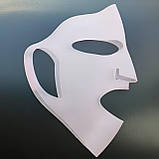 Багаторазова силіконова маска для обличчя маска-основа для процедур, фото 8