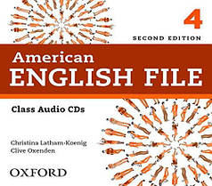 American English File Second Edition 4 Class Audio CDs