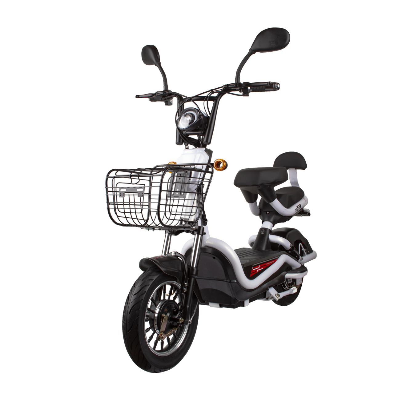 Электрический мопед R1 RACING Athena 500W/48V/20AH(GL) (белый), цена ...