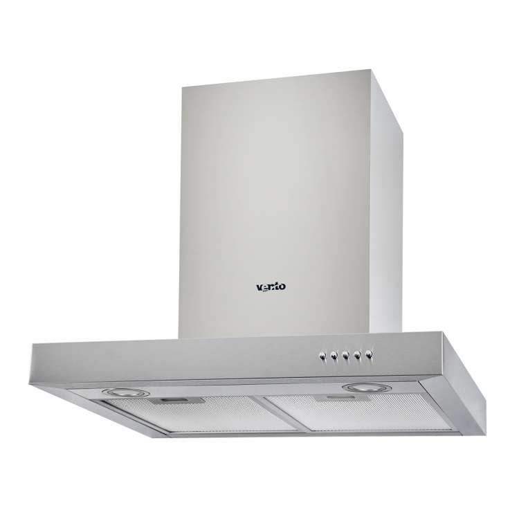 Витяжка для кухні настінна декоративна Т-подібна Ventolux ITALIA 60 INOX (900) PB, нерж. сталь шириною 60 см, фото 1