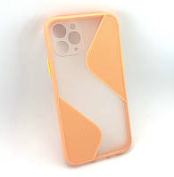Чехол на iPhone 11 Pro накладка бампер противоударный 2в1 Shadov Matte Case Wave розовый