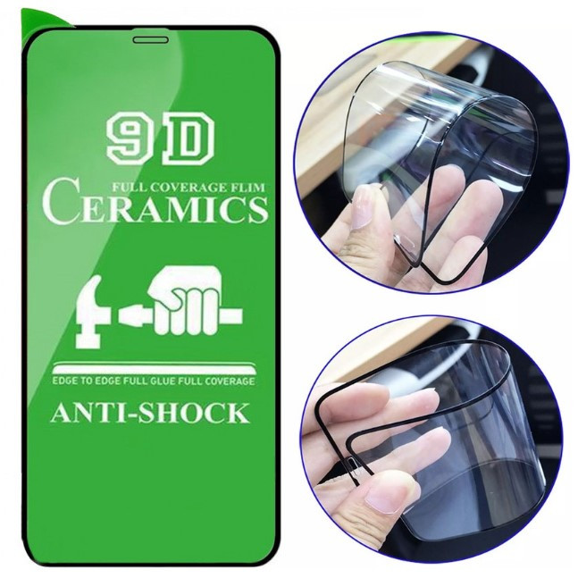 Захисне скло 9D Ceramics для iPhone Xr, 11