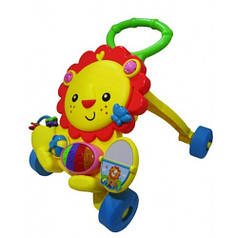 Каталка ходунки інтерактивні Bambi Musical Piano Lion Walker S918 Multicolor (Niz00342)