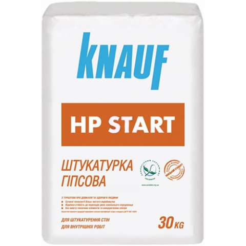 HP СТАРТ 30 кг — Штукатурка НР Старт KNAUF