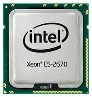 Б/У, Процессор, Intel Xeon E5 2670, s2011, 8 ядер, 2.6 гГц