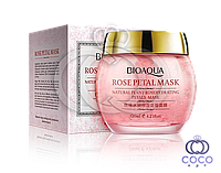 Гелевая маска для лица с лепестками роз Bioaqua Rose Hydrating Moisturizing Petal Mask