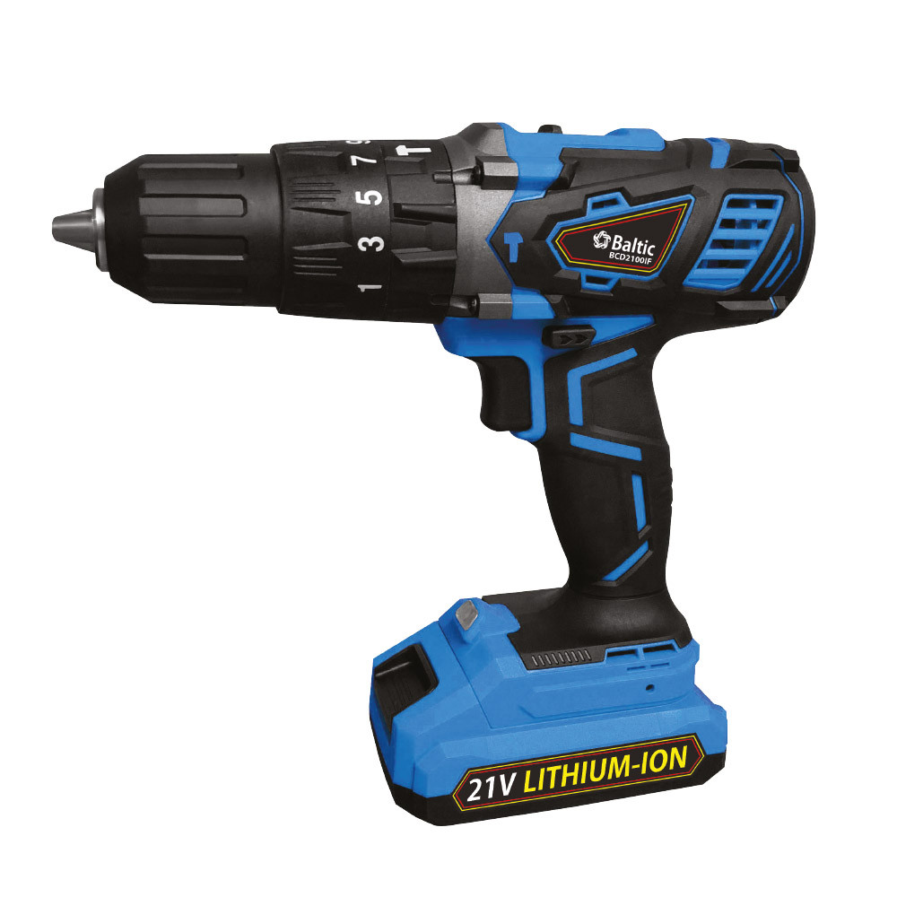 Шуруповерт Аккумуляторный Ударный 21В Baltic BCD2100IF — Купить ...